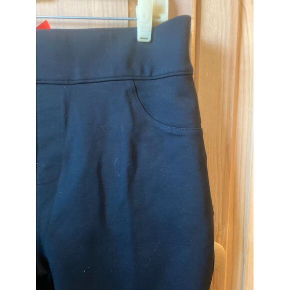 Spanx | Black Ankle Skinny Stretch Shapewear Pants | 1X - Picture 3 of 4